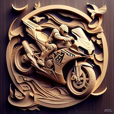 3D модель Yamaha YZF R1M (STL)